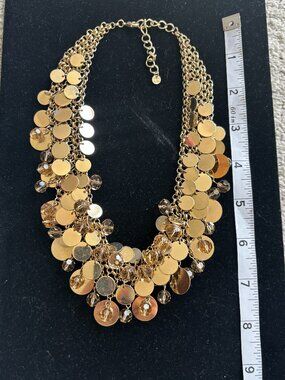 Gold Bangle Necklace